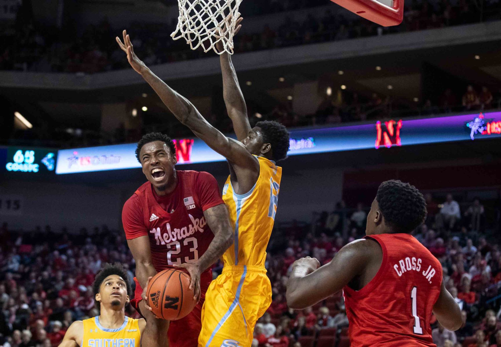 Nebraska Men's Basketball vs. Southern University Photo No. 8